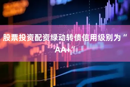 股票投资配资绿动转债信用级别为“AA+”