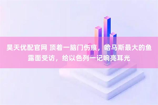 昊天优配官网 顶着一脑门伤痕,哈马斯最大的鱼露面受访,给以色列一记响亮耳光